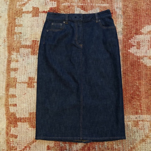 J. Crew Dresses & Skirts - *BRAND NEW* JCREW DENIM PENCIL SKIRT